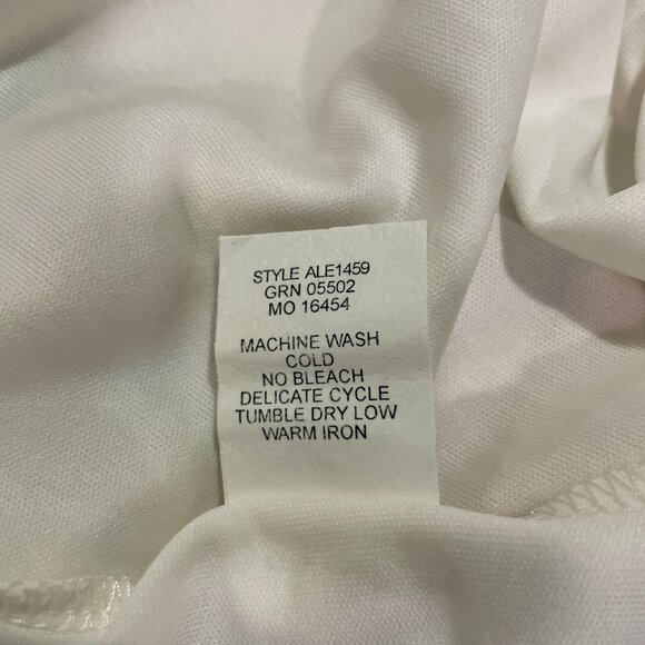 (NWT) FIGUEROA & FLOWER Short Sleeve Smocked Maxi Floral Dress, Ivory/Pink - L - Picture 14 of 16